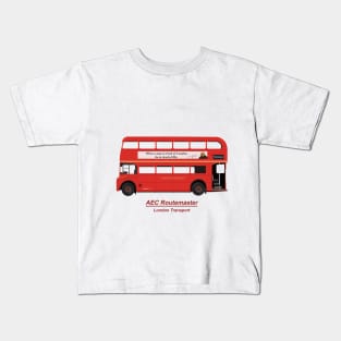 London Double Decker Bus Kids T-Shirt